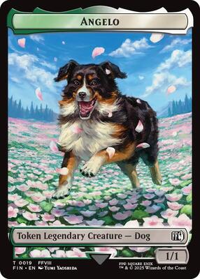 Angelo // Darkstar Double-Sided Token card from FINAL FANTASY