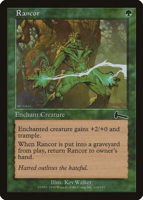 Rancor card from Urza's Legacy
