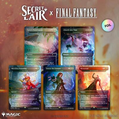 Secret Lair x FINAL FANTASY: Game Over - Rainbow Foil Edition card from Secret Lair Drop Series