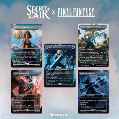 Secret Lair x FINAL FANTASY: Weapons - Non-Foil Edition card from Secret Lair Drop Series