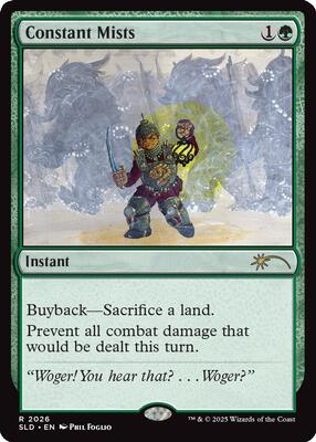 Constant Mists (2026) card from Secret Lair Drop Series