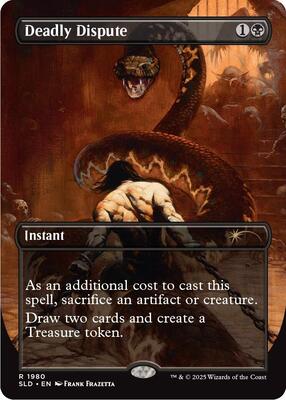 Deadly Dispute (1980) card from Secret Lair Drop Series