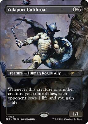 Zulaport Cutthroat (1982) card from Secret Lair Drop Series