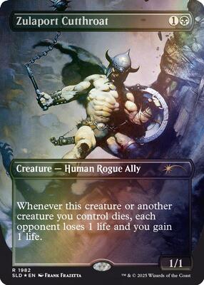 Zulaport Cutthroat (1982) (Rainbow Foil) card from Secret Lair Drop Series