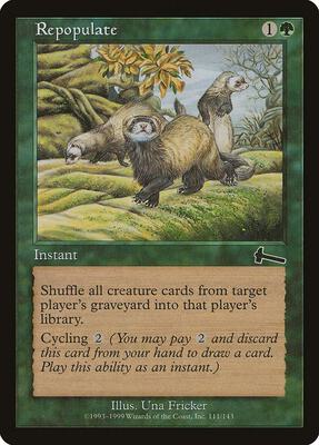 Repopulate card from Urza's Legacy