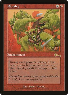 Rivalry card from Urza's Legacy
