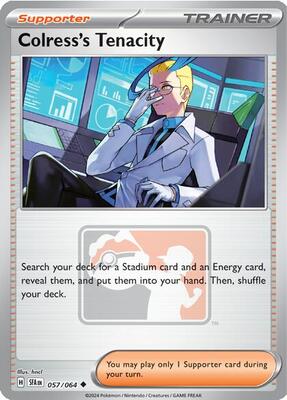 Colress's Tenacity card from League & Championship Cards
