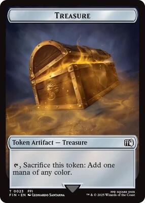 Treasure (0023) // Copy (0001) Double-Sided Token card from FINAL FANTASY