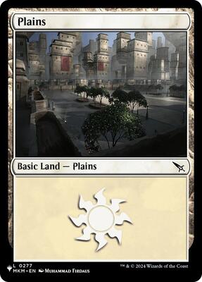 Plains (MKM) card from The List Reprints