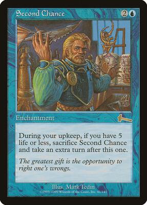 Second Chance card from Urza's Legacy