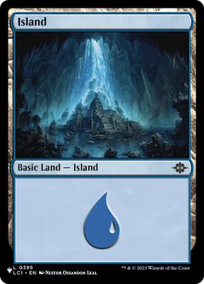 Island (LCI) card from The List Reprints