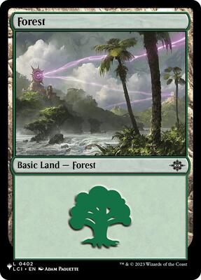 Forest (LCI) card from The List Reprints