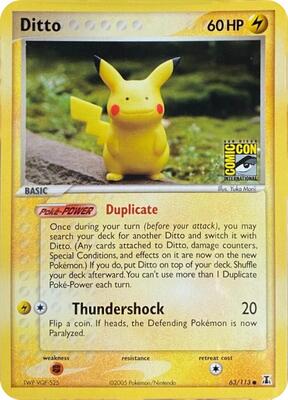 Ditto - 39/113 (SDCC Stamp) card from Miscellaneous Cards & Products