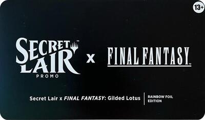 Secret Lair x FINAL FANTASY: Gilded Lotus - Rainbow Foil Edition card from Secret Lair Drop Series