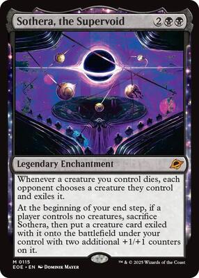 Sothera, the Supervoid card from Edge of Eternities