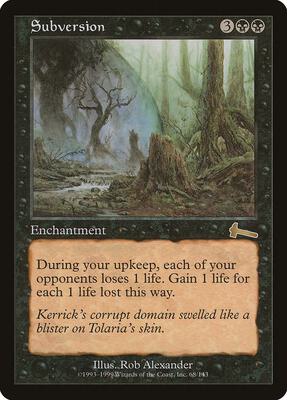 Subversion card from Urza's Legacy