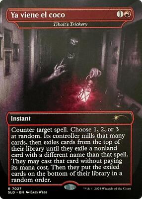 Ya viene el coco - Tibalt's Trickery card from Secret Lair Drop Series