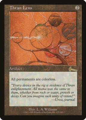 Thran Lens card from Urza's Legacy