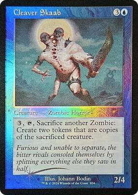 Cleaver Skaab (Retro Frame) card from Secret Lair Drop Series