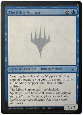 The Misty Stepper card from Un-Known Event Playtest Cards