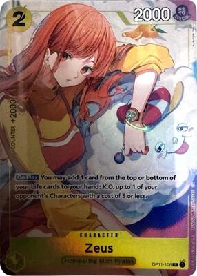 Zeus (Official Playmat -Bandai Card Games Fest 24-25 Edition-) card from One Piece Promotion Cards