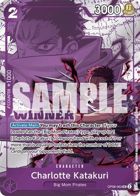 Charlotte Katakuri (Winner Pack 2025 Vol. 3) card from One Piece Promotion Cards