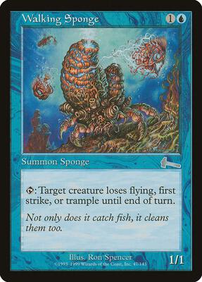 Walking Sponge card from Urza's Legacy