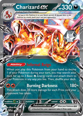 Charizard ex -196 card from SV: Scarlet & Violet Promo Cards