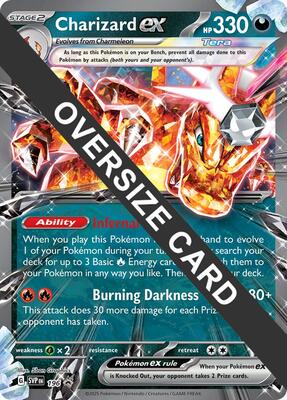 Charizard ex -196 card from Jumbo Cards