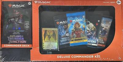 Outlaws of Thunder Junction Deluxe Commander Kit - Grand Larceny card from Commander: Outlaws of Thunder Junction