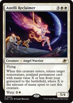 Astelli Reclaimer card from Edge of Eternities