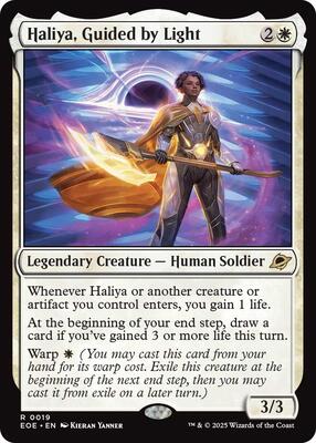 Haliya, Guided by Light card from Edge of Eternities
