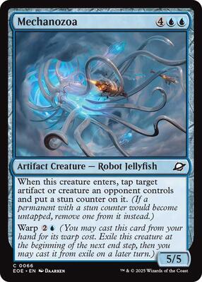 Mechanozoa card from Edge of Eternities