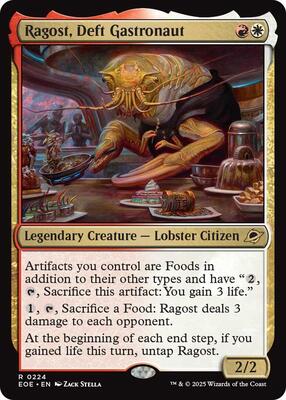 Ragost, Deft Gastronaut card from Edge of Eternities