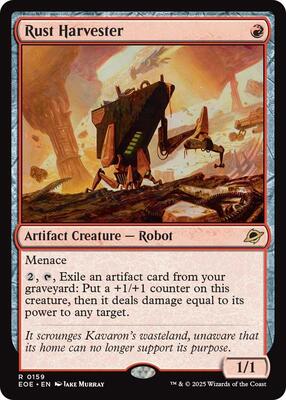 Rust Harvester card from Edge of Eternities