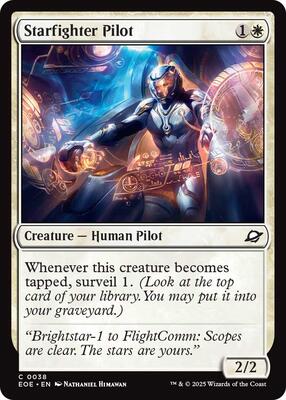 Starfighter Pilot card from Edge of Eternities