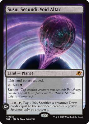Susur Secundi, Void Altar card from Edge of Eternities