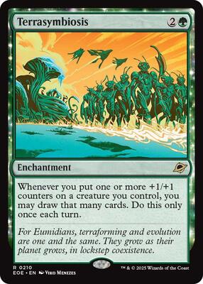 Terrasymbiosis card from Edge of Eternities