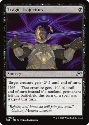 Tragic Trajectory card from Edge of Eternities