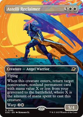 Astelli Reclaimer (Borderless) card from Edge of Eternities