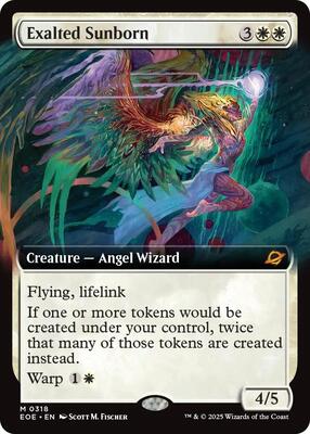 Exalted Sunborn (Extended Art) card from Edge of Eternities