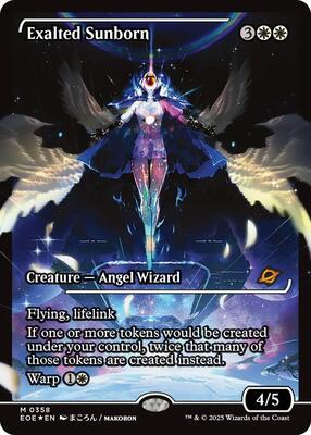 Exalted Sunborn (Showcase) card from Edge of Eternities