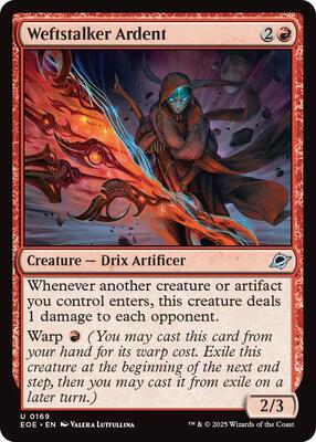 Weftstalker Ardent card from Edge of Eternities