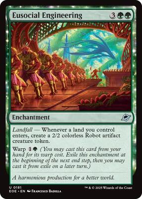 Eusocial Engineering card from Edge of Eternities