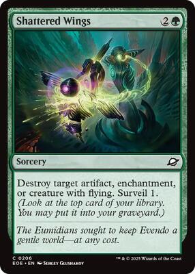 Shattered Wings card from Edge of Eternities