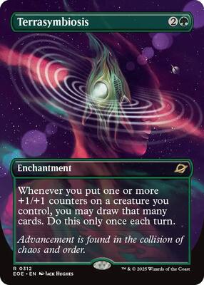 Terrasymbiosis (Borderless) card from Edge of Eternities