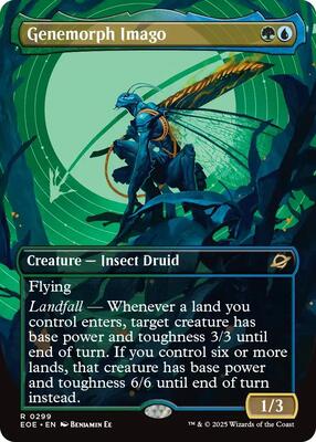 Genemorph Imago (Borderless) card from Edge of Eternities