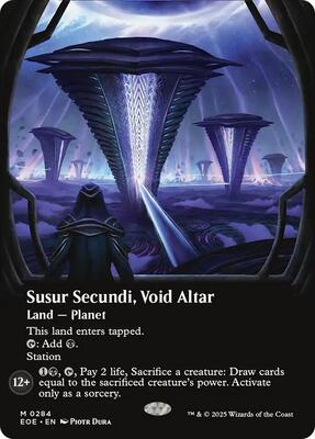 Susur Secundi, Void Altar (Borderless) card from Edge of Eternities