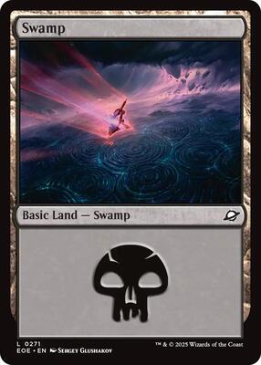 Swamp (0271) card from Edge of Eternities