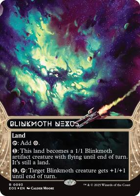 Blinkmoth Nexus (0093) (Borderless) (Galaxy Foil) card from Edge of Eternities: Stellar Sights